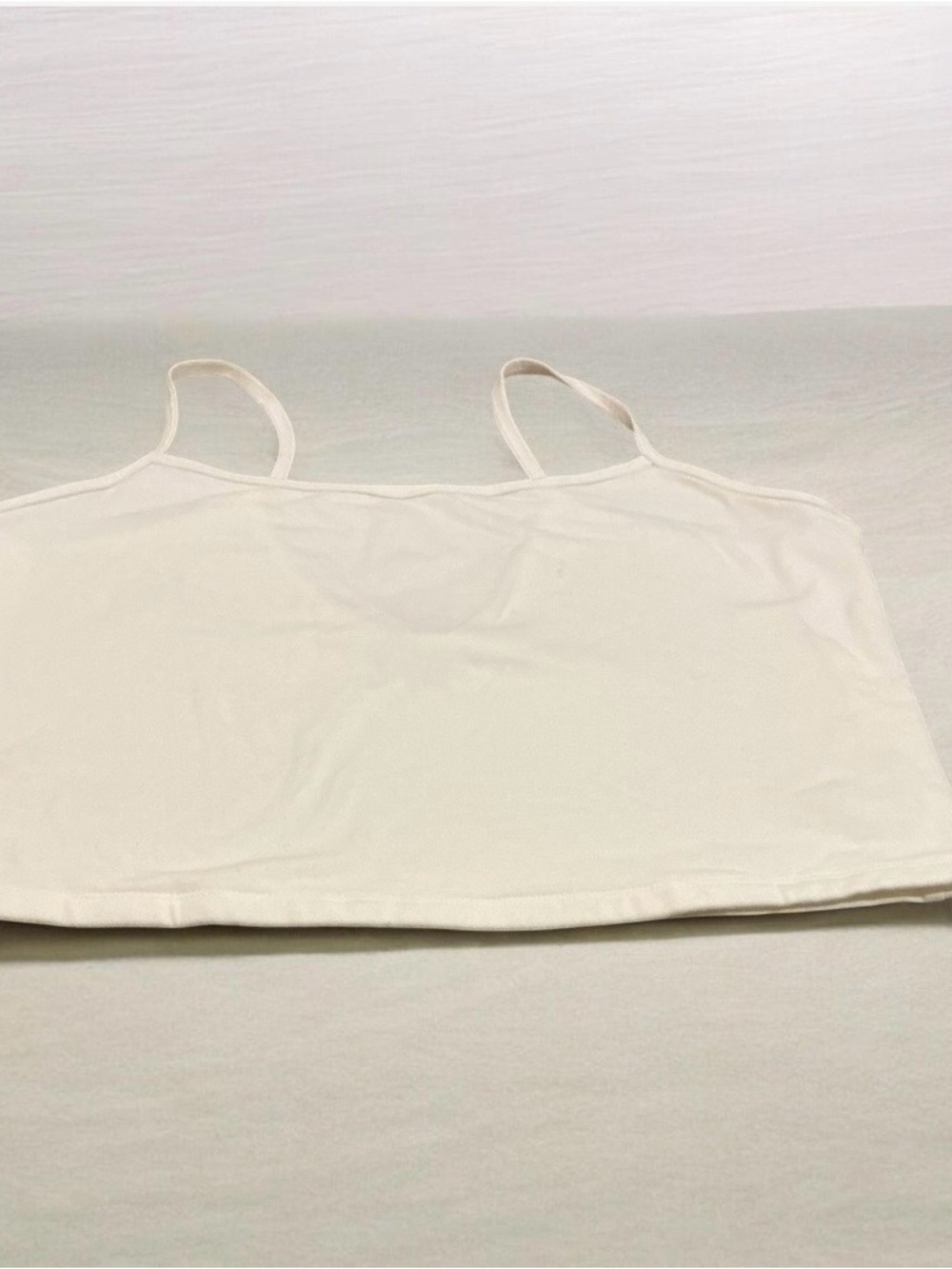 wild fable Cream slim tiny Tank Top